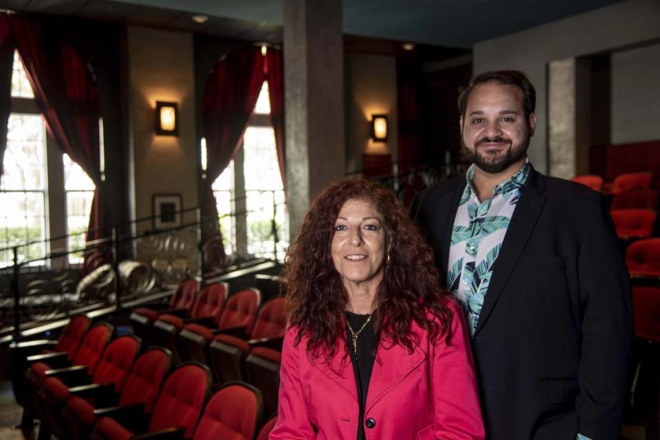 Vivian Marthell and Kareem Tabsch, cofounders of O Cinema.