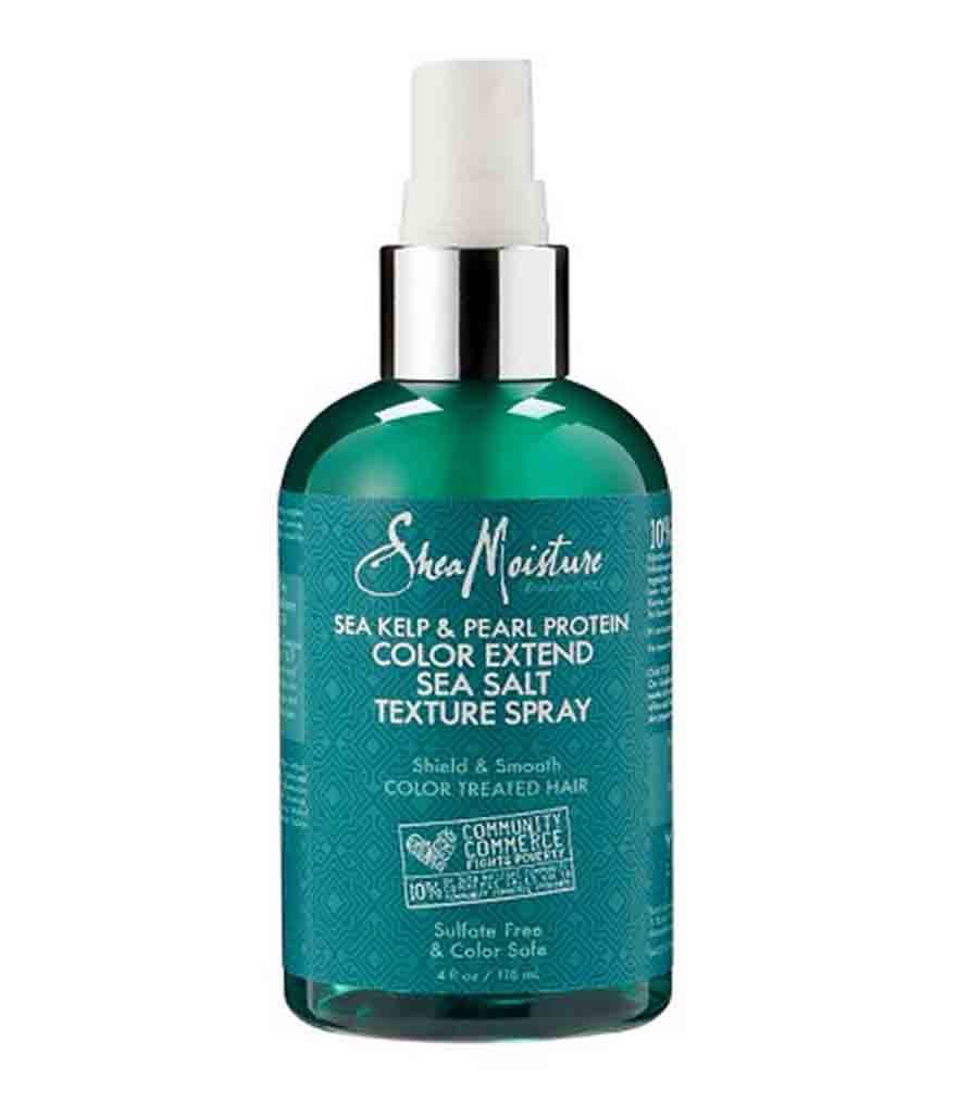 SheaMoisture Sea Kelp and Pearl Protein Sea Salt Texture Spray, $11, target.com