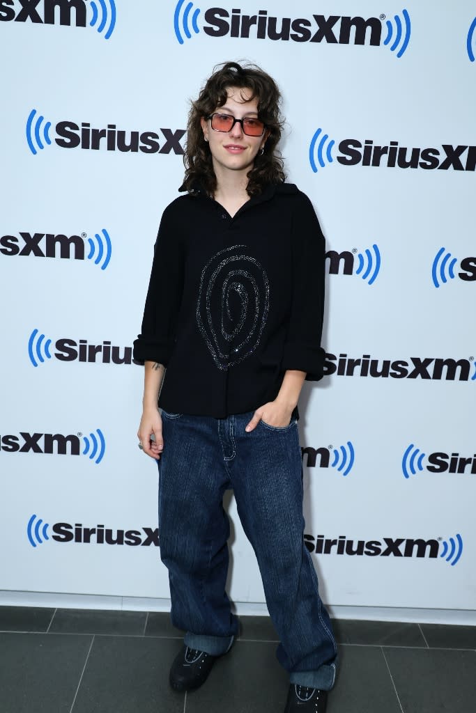 King Princess visits SiriusXM at SiriusXM Studios in New York City on July 12, 2022. - Credit: Theo Wargo/Getty Images