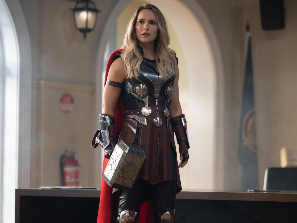 Natalie Portman as Mighty Thor.