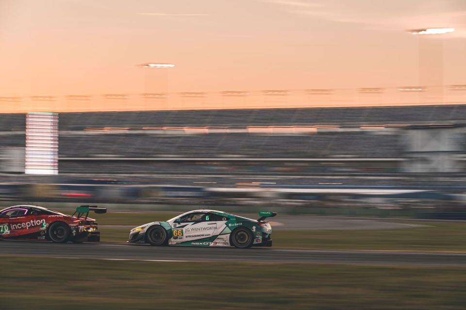 acura nsx gt3 evo22 at daytona international speedway