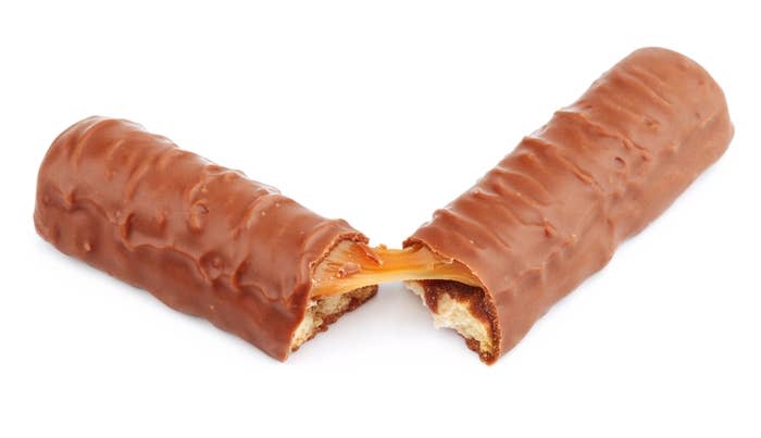 twix in half