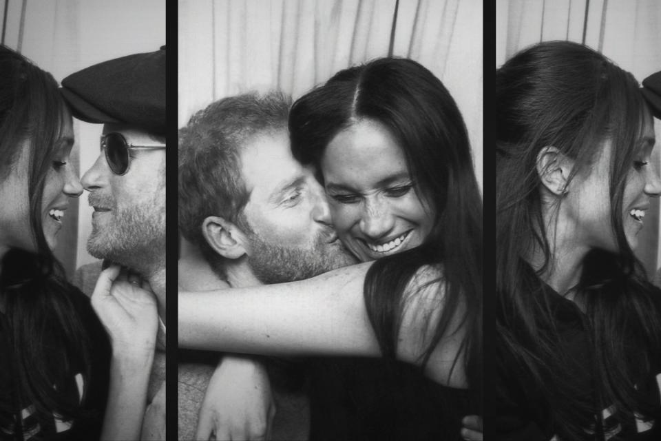 Meghan Markle and Prince Harry in the Netflix docuseries 'Harry & Meghan.'