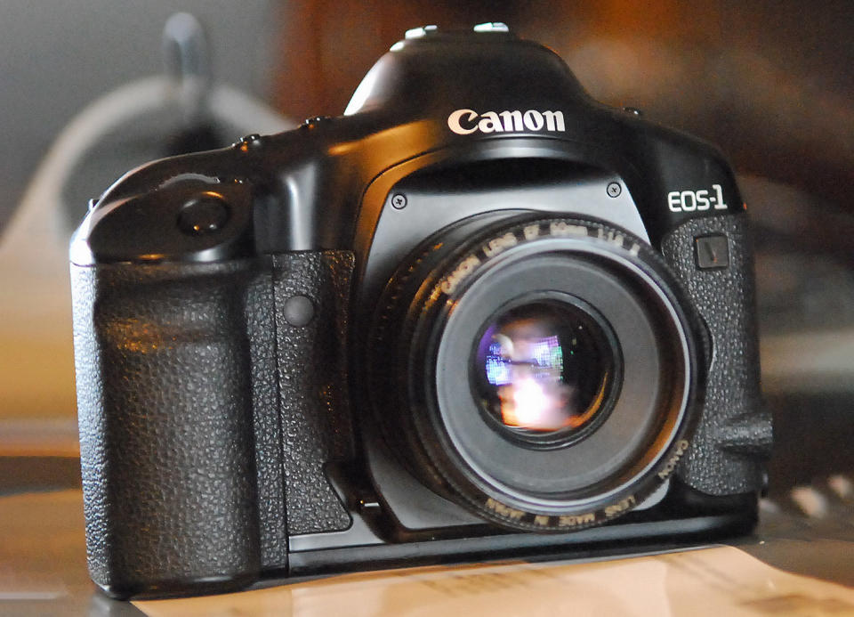 Canon stopped building film cameras eight years ago, but it had still been