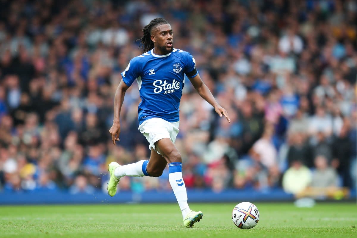 Alex Iwobi is loving life at Everton (Isaac Parkin/PA) (PA Wire)