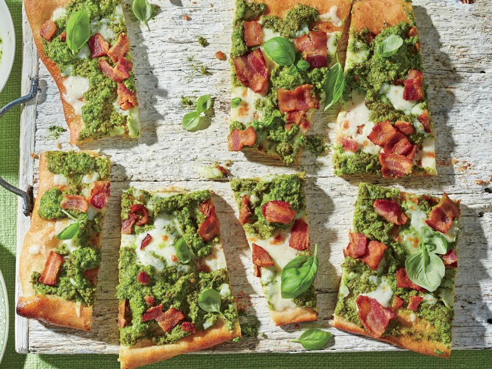 Pea Pesto Flatbread