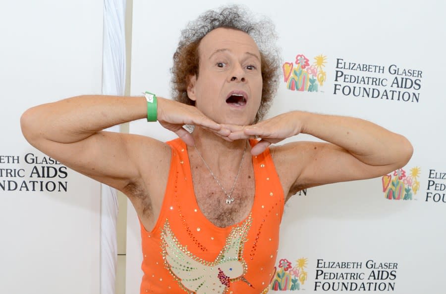 Richard Simmons attends the Elizabeth Glaser Pediatric AIDS Foundation’s 24th Annual “A Time For Heroes” at Century Park on June 2, 2013 in Los Angeles, California. (Photo by Jason Kempin/Getty Images for EGPAF)