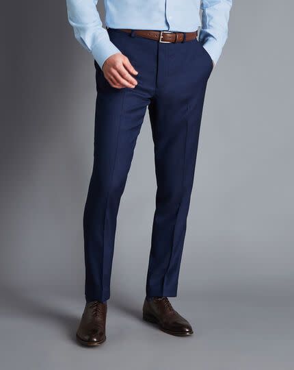 <p><a href="https://go.redirectingat.com?id=74968X1596630&url=https%3A%2F%2Fwww.charlestyrwhitt.com%2Fus%2Fbirdseye-ultimate-performance-suit-pants---indigo-blue%2FSUT0248IDG.html&sref=https%3A%2F%2F" rel="nofollow noopener" target="_blank" data-ylk="slk:Shop Now;elm:context_link;itc:0;sec:content-canvas" class="link ">Shop Now</a></p><p>Birdseye Ultimate Performance Suit Pants</p><p>charlestyrwhitt.com</p><p>$160.00</p>