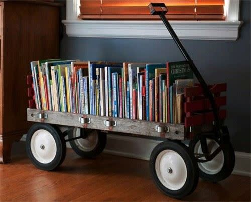 Books on a Cart