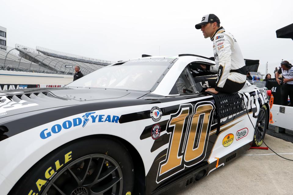 Will Aric Almirola be back to drive the No. 10 car next year?