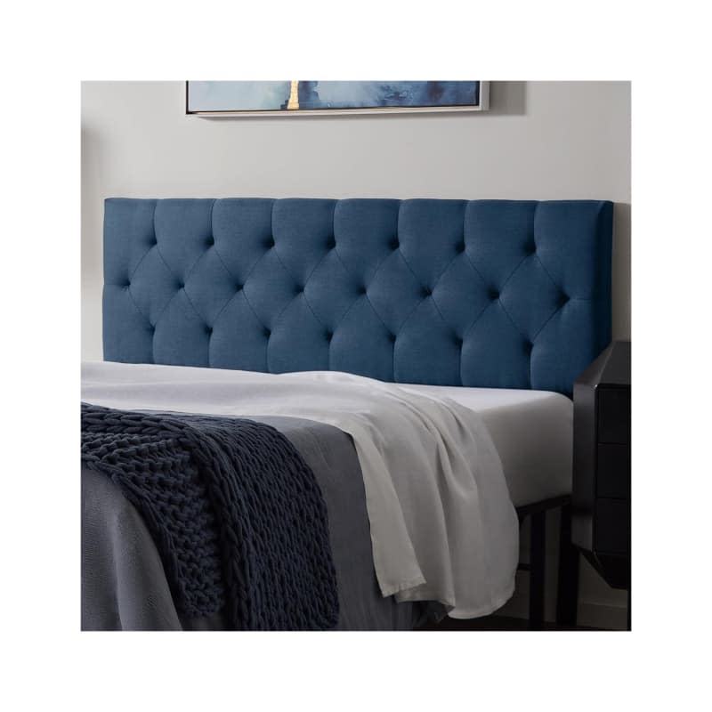 LUCID Mid-Rise Diamond Tufted Upholstered Headboard