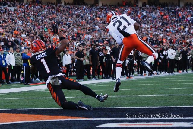 Browns CB Denzel Ward makes history with for TD vs. Texans