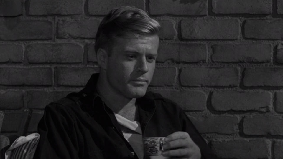 <p> Robert Redford is one of the biggest movie stars of all time, but like many actors, he got his start in television. In addition to a lot of credits in the early '60s on other big shows, Redford starred in one episode of <em>The Twilight Zone</em> in 1962. The episode, "Nothing in the Dark," aired during Season 3. </p>