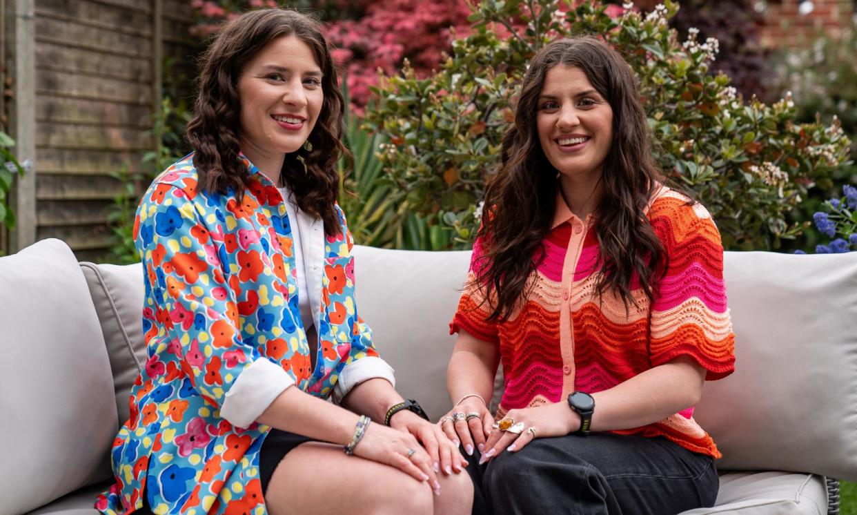 <span>The Laurie twins at home in Sandhurst. Georgia (right) will receive the Gallantry Medal, given for exemplary acts of bravery.</span><span>Photograph: Aaron Chown/PA</span>