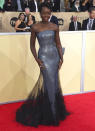 <p>Überrascht wurden wir von Lupita Nyong’o: Deren maßgeschneiderter Look von Ralph & Russo war zwar fabelhaft – aber dass sich Farben-Fan Lupita jemals eine Gelegenheit entgehen würde, Buntgemustert zu tragen, hätten wir nicht gedacht. (Bild: AP) </p>