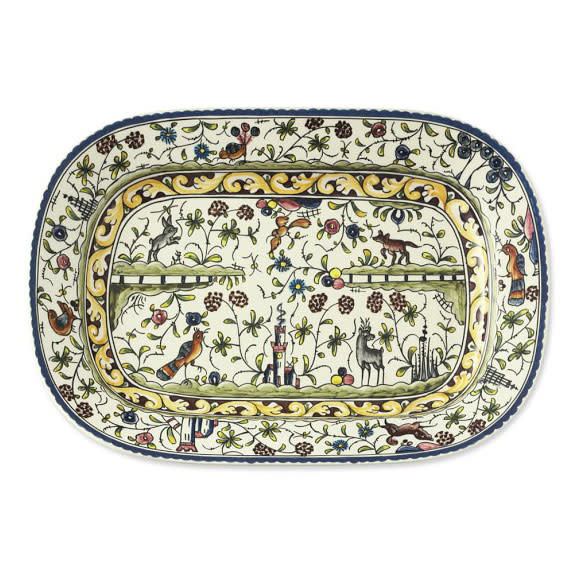 Provence Hand Painted Serving Platter