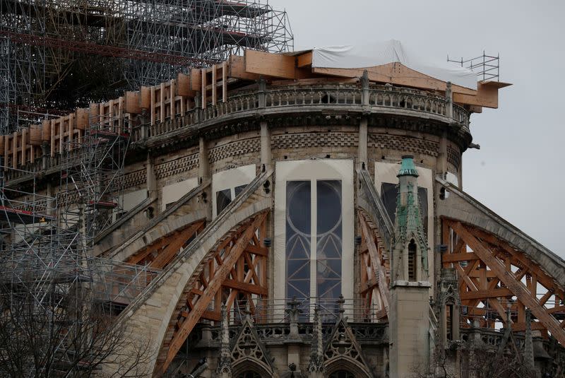 FILE PHOTO: General view of the Notre Dame Cathedral in Paris