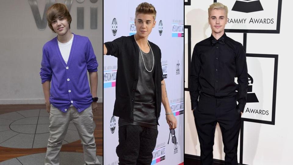 Bieber's transformation: From 'baby' to bad boy