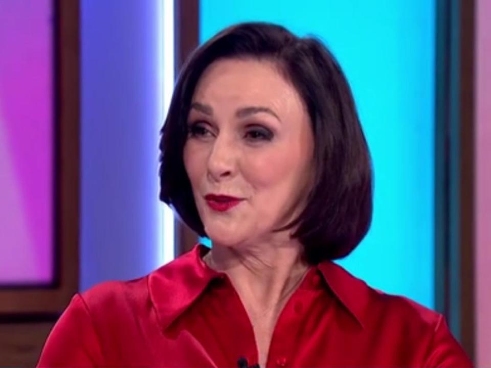 Shirley Ballas showed off her new facelift on Loose Women (ITV/Loose Women)