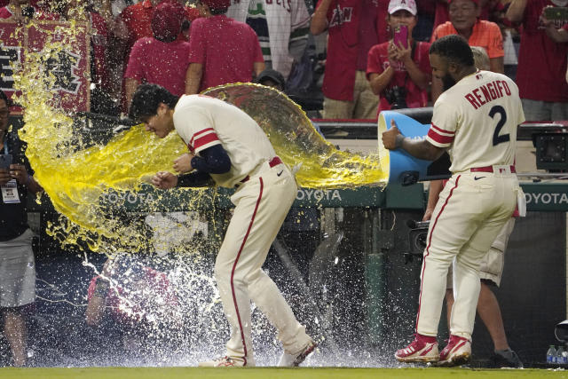 Angels overcome Ohtani's rough inning for 8-7 win over A's