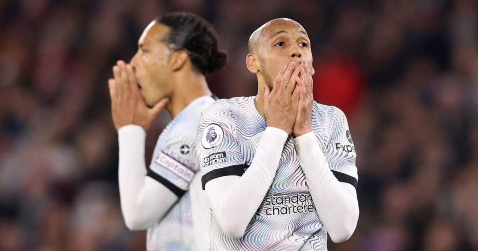 Liverpool midfielder Fabinho Credit: Alamy