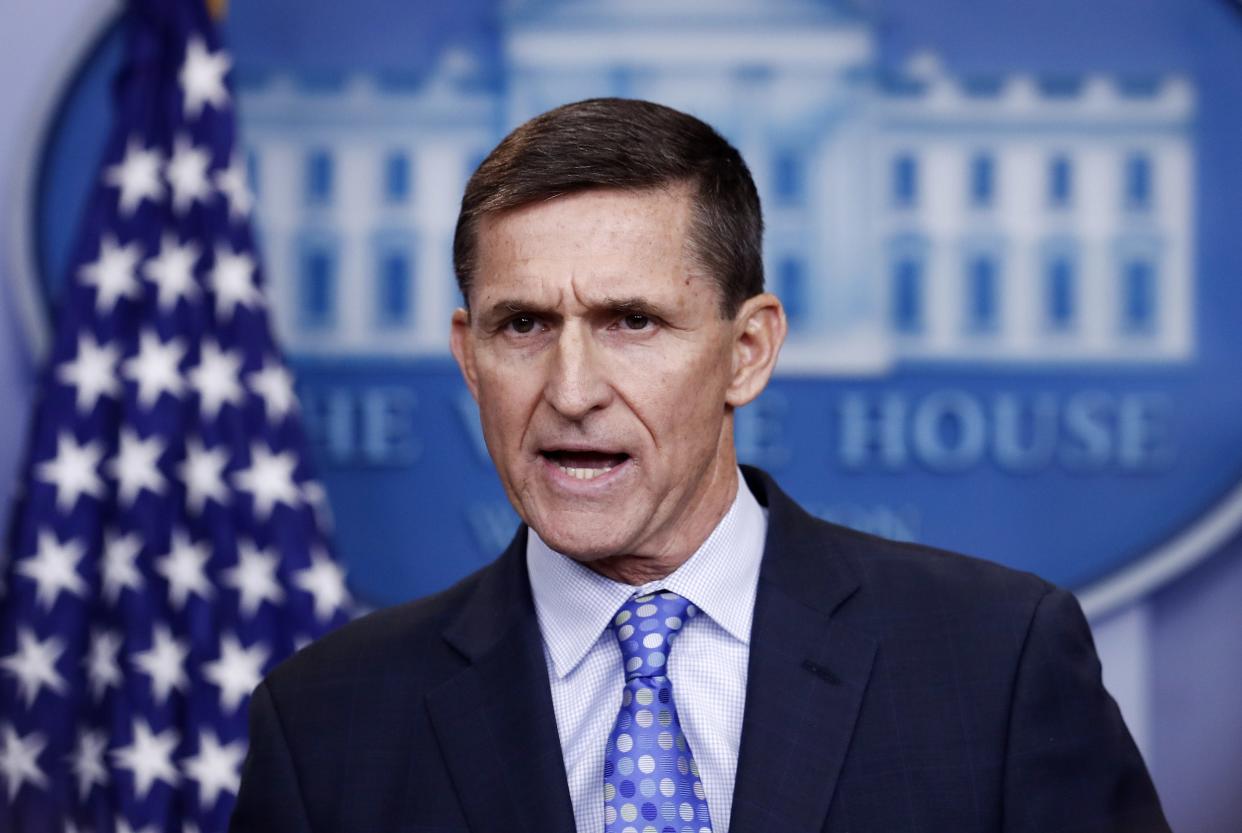 Former National Security Adviser Michael Flynn.