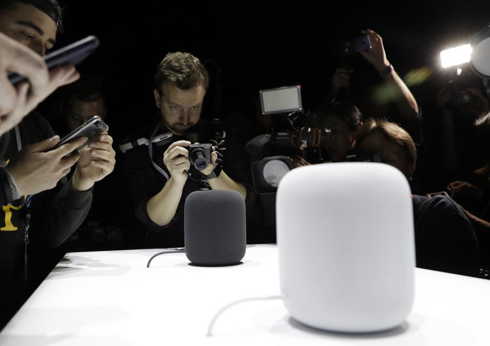 Amazon’s efforts may help stave off increasing competition from companies such as Apple, which releases the HomePod — its answer to Amazon Echo — some time next year. Source: Yahoo Finance