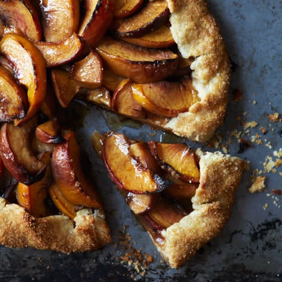 Peach Crostata