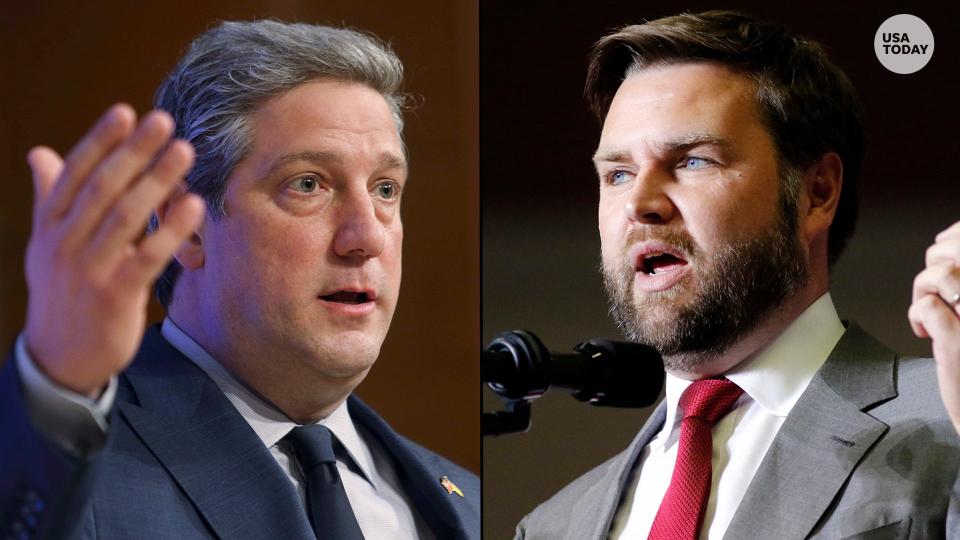 Rep. Tim Ryan, D-Ohio, and Trump-endorsed Republican and "Hillbilly Elegy" author J.D. Vance are scheduled to debate again Monday.