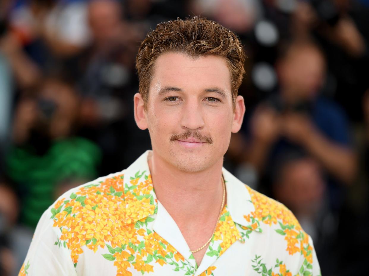 Miles Teller attends the "Too Old To Die Young" photocall during the 72nd annual Cannes Film Festival  in 2019.