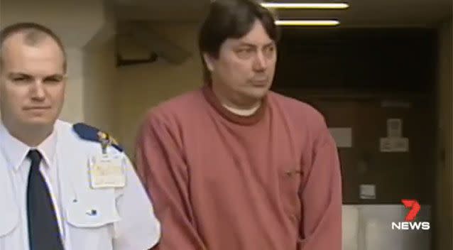 Convicted child sex offender Michael McGarry. Source: 7News