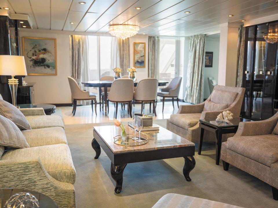 A suite on the Seven Seas Mariner