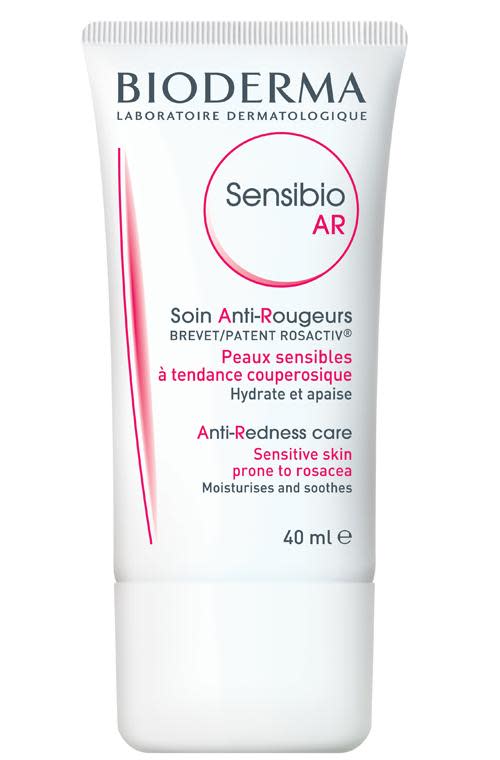 Sensitive skin frequently reacts adversely to environmental conditions and cosmetic products containing alcohol, synthetically manufactured oil type ingredients, essential oils and artificial colours. This can manifest in redness, swelling, itchiness or tenderness. Great options include the Sensitive Fix Advanced Calming Complex by Hylamide ($30) and if you suffer from redness you might like the Bioderma Sensibio Ar Anti-Redness Care ($42.99 pictured from Priceline). Sensitive skin can often benefit from soothing masks such as the Chantecaille Jasmin and Lily Healing Mask ($133 from Mecca Cosmetica) which is loaded with chamomile to help calm inflammation and repair damaged tissue with Vitamin B5. The Bioderma Sensibio Soothing Mask ($42.99 from Priceline) is also great for instantly soothing irritated skin and works wonders when stored in the fridge.