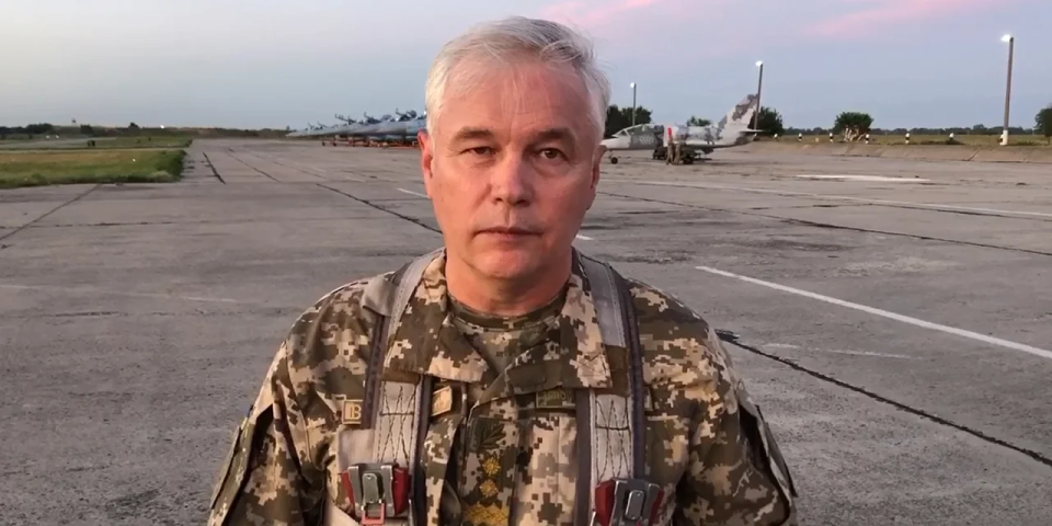 UNSUCCESSFUL "BLITZKRIEG": Commander of the Center Air Command Anatoly Kryvonozhko recalls that on the morning of February 24, the Russians tried to destroy all the Ukrainian Air Force and Air Defense Forces at once <span class="copyright">UAF</span>