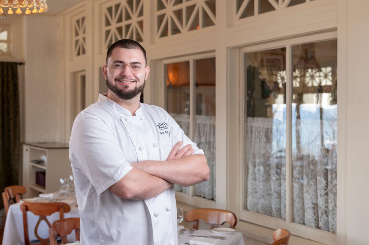 Nick Aprahamian is the chef de cuisine at Mr. B's – A Bartolotta Steakhouse in Brookfield.