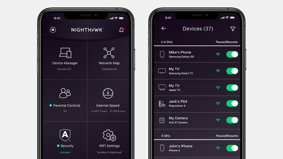 Netgear Nighthawk RS700S router app