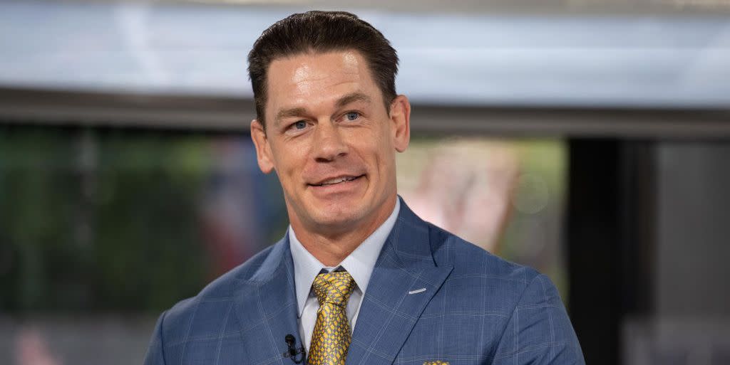 today pictured john cena on monday, may 15, 2023 photo by nathan congletonnbc via getty images