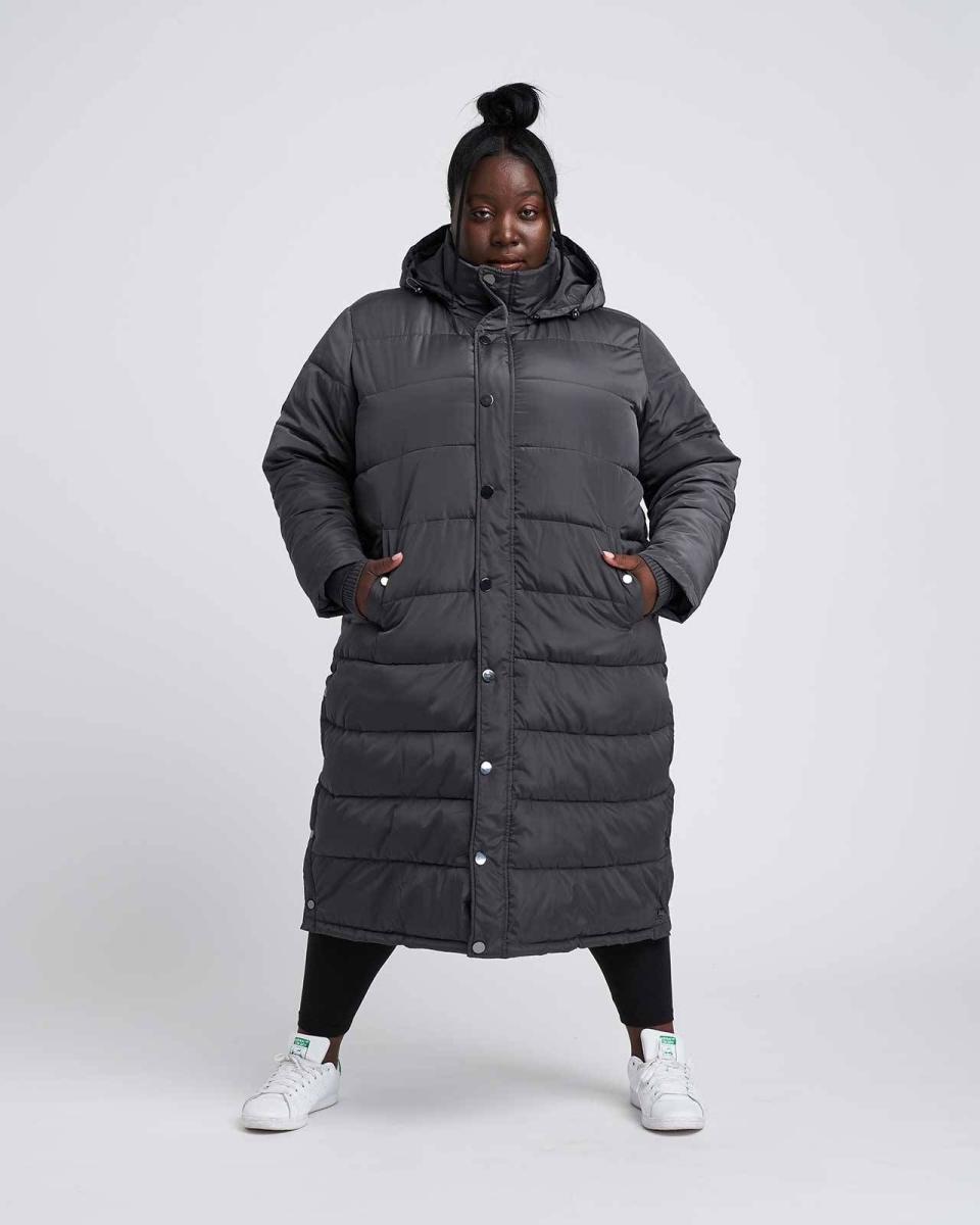 14) Everest Long Hooded Puffer