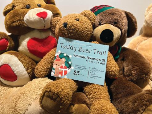 The Muskegon Museum of Art’s Teddy Bear Trail. (Courtesy of the Muskegon Museum of Art)