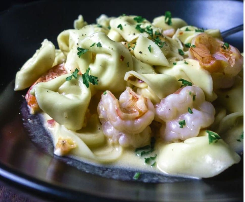 <p>Went There 8 This</p><p>This shrimp scampi tortellini has all the good stuff...and it gets on the table in under 30 minutes.</p><p><strong>Get the recipe: <a href="https://www.wenthere8this.com/creamy-shrimp-scampi" rel="nofollow noopener" target="_blank" data-ylk="slk:Shrimp Scampi Tortellini;elm:context_link;itc:0;sec:content-canvas" class="link rapid-noclick-resp">Shrimp Scampi Tortellini</a></strong></p>