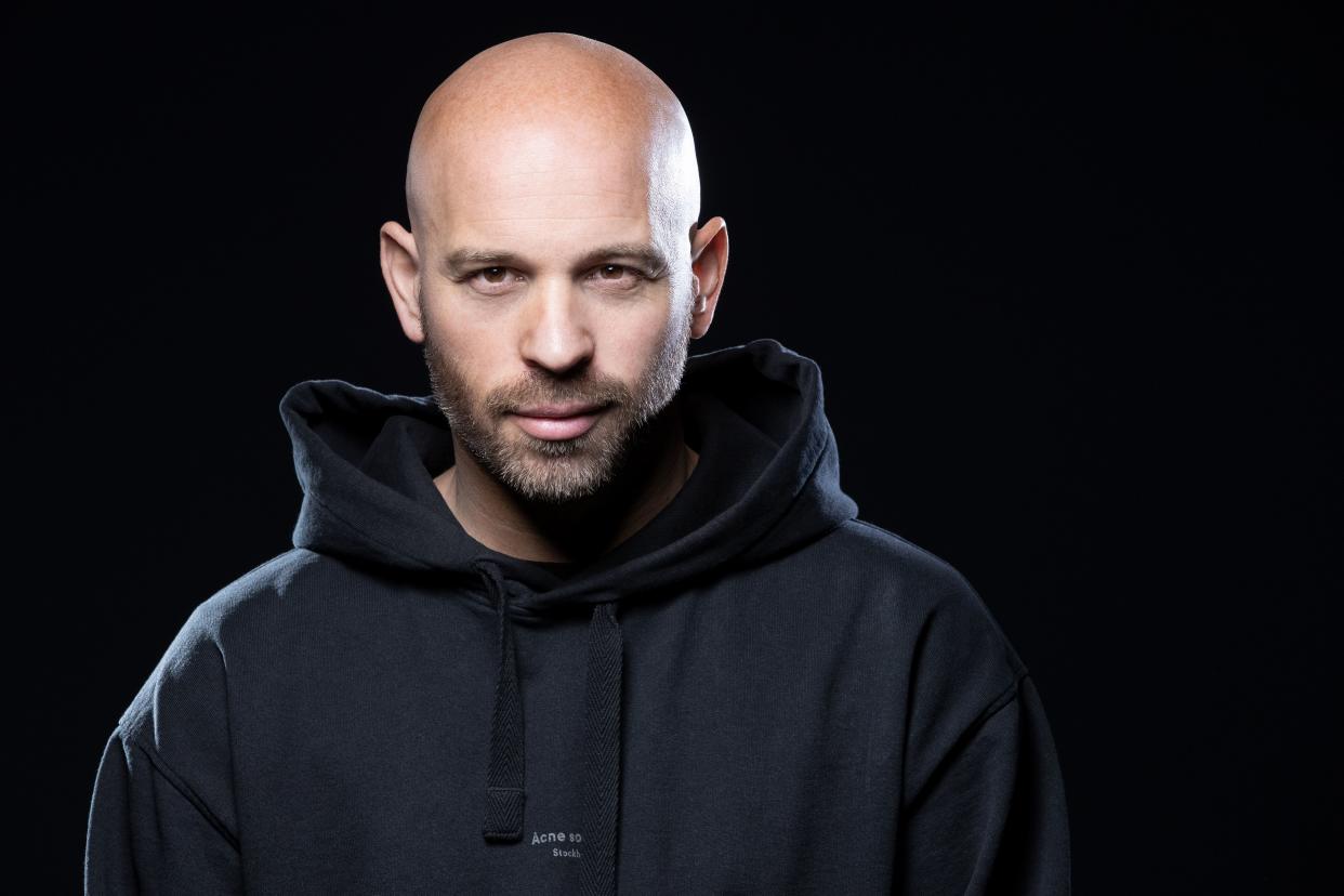 French actor and director Franck Gastambide poses during a photo session in Paris on March 9, 2020. (Photo by JOEL SAGET / AFP) (Photo by JOEL SAGET/AFP via Getty Images)