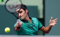 Roger Federer cruises past Juan Martin del Potro to reach Miami Open fourth round