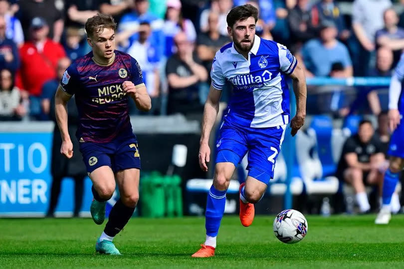 Antony Evans has captained Bristol Rovers in Sam Finley's absence -Credit:Mat Mingo/PPAUK