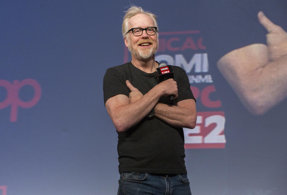 Adam Savage responds to his sister's claim of sexual abuse, calling her allegations in new lawsuit untrue. 