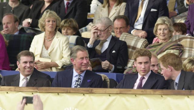 Camilla in the royal box