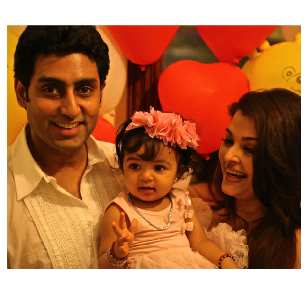 Aaradhya turns one