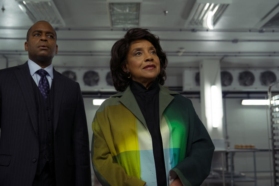 Daniel Breaker and Phylicia Rashad in “The Good Fight” - Credit: Elizabeth Fisher/Paramount+