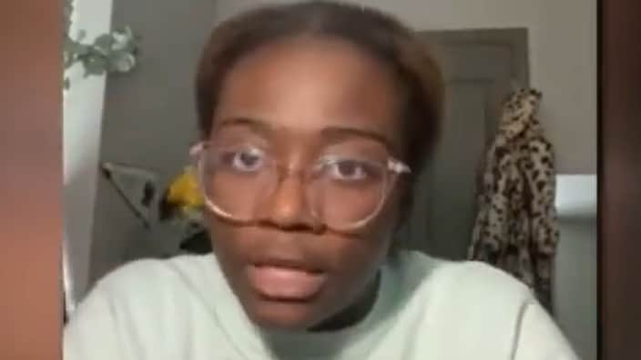 Assault victim Kylah Spring explained on TikTok that attacks like the one she experienced early Sunday morning occur far too often on college campuses, and far too little is being done. (Photo: Screenshot/YouTube.com/LEX 18)