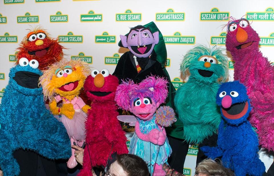 <p>1.<em> Sesame Street</em> has won 189 Emmys, more than any other TV series and reaches over 150 million children across the globe. Today, there are more than 150 versions of the show being produced in 70 languages, with 1 million kids playing with a <em>Sesame Street </em>toy on any given day, per Sesame Workshop.</p> <p>2. The idea for the show was sparked by a dinner party conversation that happened in 1966 when<strong> Joan Ganz Cooney</strong>, the Sesame Workshop co-founder who was then working as a producer, was asked, "Do you think [TV] can teach anything?" according to <a href="https://www.hollywoodreporter.com/features/sesame-street-turns-50-how-a-childrens-show-revolutionized-television-1183031" rel="nofollow noopener" target="_blank" data-ylk="slk:the Hollywood Reporter;elm:context_link;itc:0;sec:content-canvas" class="link "><em>the Hollywood Reporter</em></a>.</p>