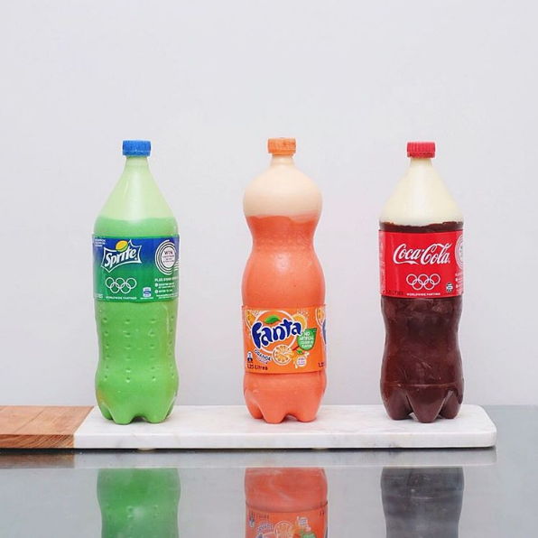 Cola-, Fanta- & Sprite-Torten